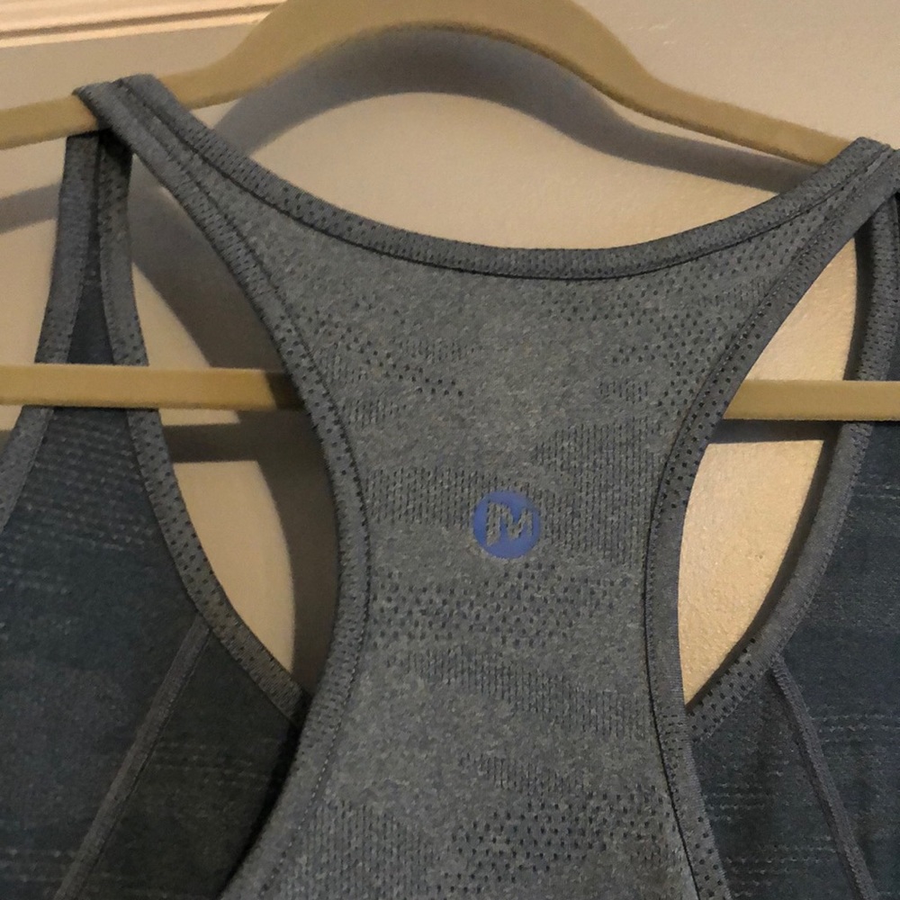 Merrell Blue Racerback Tank Dress - Picture 2 of 9